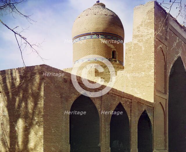 Dome of the Namazga mosque, Samarkand, between 1905 and 1915. Creator: Sergey Mikhaylovich Prokudin-Gorsky.