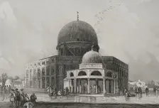 Dome of the Rock, Jerusalem, 1840. Creator: Charles Nicolas Ransonnette
