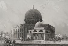 Dome of the Rock, Jerusalem, 1840. Creator: Charles Nicolas Ransonnette