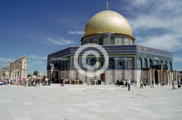 Dome of the Rock, Jerusalem, Israel.  Creator: Vivienne Sharp.