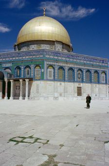 Dome of the Rock, Jerusalem, Israel. Creator: Vivienne Sharp