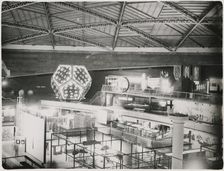 Dome of Discovery, Festival of Britain, South Bank Exhibition, South Bank, Lambeth, London, 1951. Creator: JR Uppington