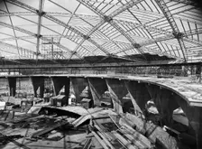 Dome of Discovery, Festival of Britain, South Bank, Lambeth, London, 1950. Creator: Festival of Britain Office
