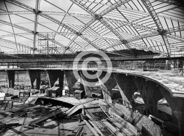 Dome of Discovery, Festival of Britain, South Bank, Lambeth, London, 1950. Creator: Festival of Britain Office.
