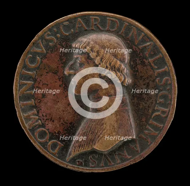 Domenico Grimani, 1463-1523, Cardinal 1493 [obverse], 1493/1523. Creator: Unknown.