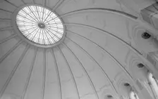 Domed ceiling of the Reading Room, British Museum, London, 1945-1980. Artist: Eric de Maré