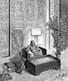 Domestic Altar, The Smiling Buddha c1890