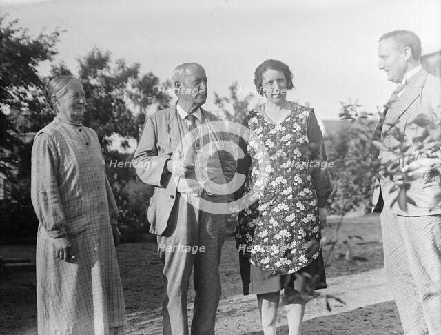 Domestic bliss in the family circle, Flyinge, Sweden, 1920s. Artist: Unknown