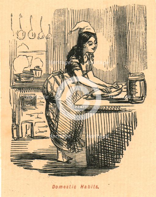 'Domestic Habits', 1897.  Creator: John Leech.