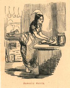 Domestic Habits 1897. Creator: John Leech