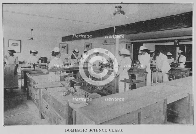Domestic Science class, 1915. Creator: Unknown.