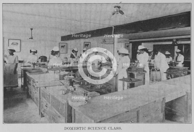 Domestic Science class, 1915. Creator: Unknown.