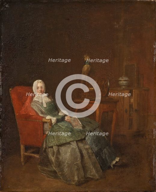 Domestic Pleasures, mid-late 18th century. Creator: Jean-Simeon Chardin.