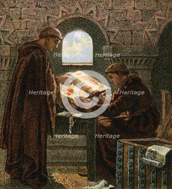 'Domesday Book', (c1850). Artist: Unknown