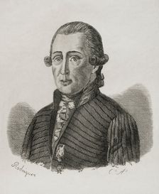Domingo de Iriarte (1747-1795), Spanish diplomat, 1851. Creator: Unknown