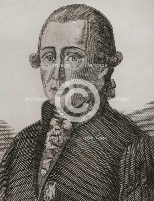 Domingo de Iriarte (1747-1795), Spanish diplomat, 1851. Creator: Unknown.
