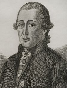 Domingo de Iriarte (1747-1795), Spanish diplomat, 1851. Creator: Unknown