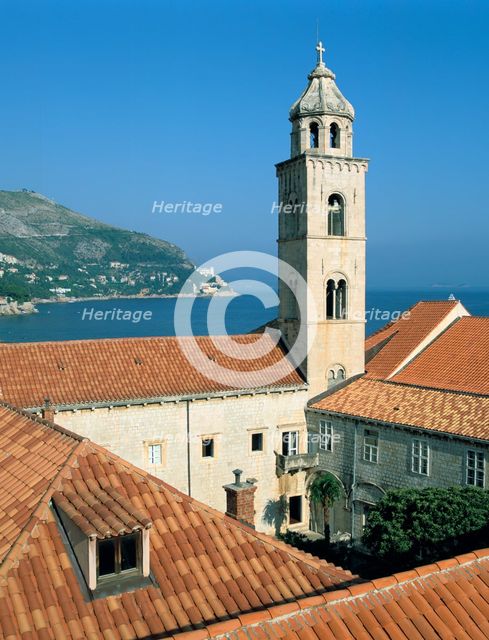 Dominican monastery, Dubrovnik, Croatia. Creator: Peter Thompson.