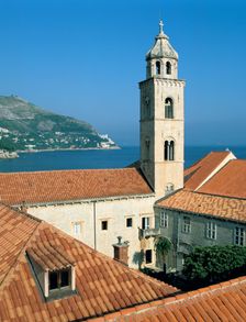 Dominican monastery, Dubrovnik, Croatia. Creator: Peter Thompson