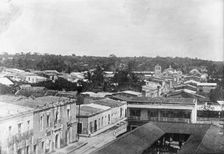 Dominican Republic - San Domingo, Bird's Eye View, 1911. Creator: Harris & Ewing