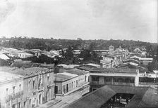 Dominican Republic - San Domingo, Bird's Eye View, 1911. Creator: Harris & Ewing
