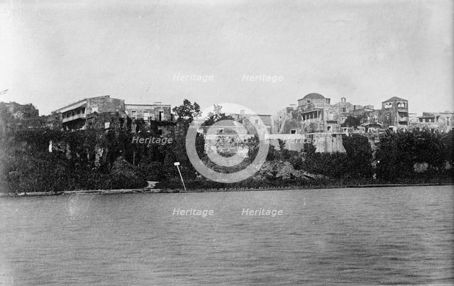 Dominican Republic - San Domingo from Harbor, 1911. Creator: Harris & Ewing.