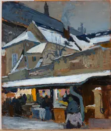 Dominican Shambles (Slaughterhouses) in Krakow, c1903. Creator: Henryk Szczyglinski