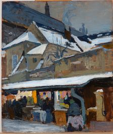 Dominican Shambles (Slaughterhouses) in Krakow, c1903. Creator: Henryk Szczyglinski