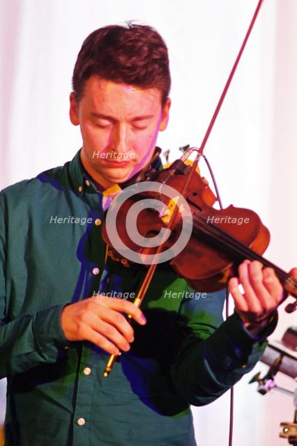 Dominic Ingham Jam Experiment, Watermill Jazz Club, Dorking Surrey, 2.5.19. Creator: Brian O'Connor.