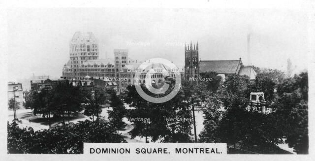 Dominion Square, Montreal, Canada, c1920s. Artist: Unknown