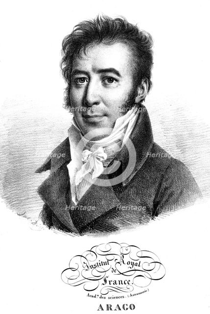 Dominique Francois Jean Arago (1786-1853), French astronomer, physicist and politician. Artist: Unknown