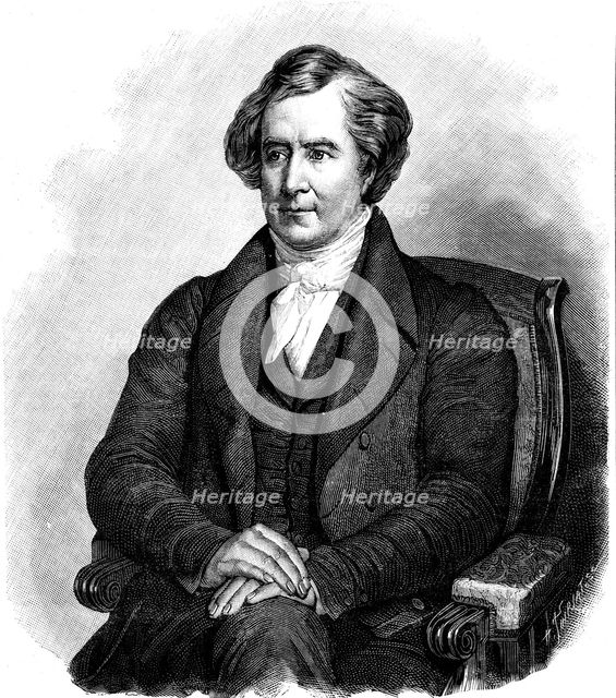 Dominique Francois Jean Arago (1786-1853), French astronomer, physicist and politician. Artist: Unknown
