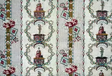 Domino (Furnishing Fabric), France, 1780/1800. Creator: Unknown