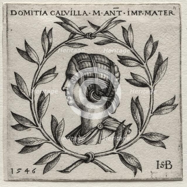 Domitia Calvilla, 1546. Creator: Hans Sebald Beham (German, 1500-1550).