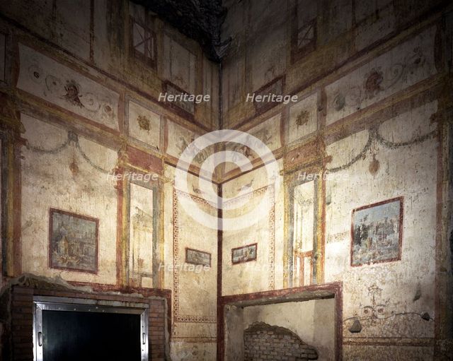 Domus Aurea, frescoes from 64 a.D.
