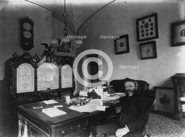 Don M. Dickson - Postmaster General, 1887-1889, c1889. Creator: Frances Benjamin Johnston.