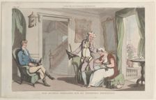 Don Michele Preparing for his Triumphal Expedition, from "Naples and the Campagna ..., June 1, 1815. Creator: Thomas Rowlandson