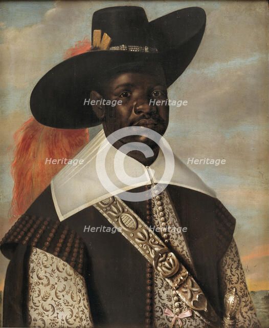 Don Miguel de Castro, Emissary of Kongo, 1641-1645. Creator: Jasper Becx.