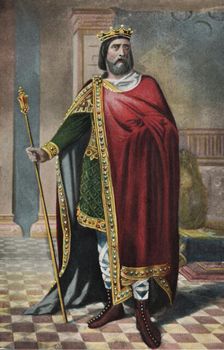 Don Ordoño II Adefónsiz (871-León, 924), King of Galice and León