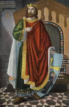 Don Alphonse II (Alonso) the Chaste (760-842), King of Asturias