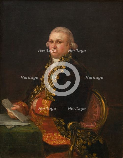 Don Antonio Noriega, 1801. Creator: Francisco Goya.