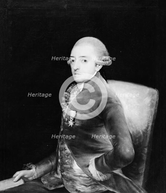 Don Bernardo de Iriarte (1735-1814). Creator: Copy after Goya (Spanish, 1797 or later).