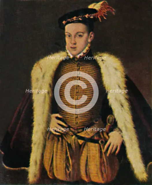 'Don Carlos 1545-1568. - Gemälde von Sanchez Coello', 1934. Creator: Unknown.