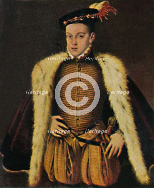 'Don Carlos 1545-1568. - Gemälde von Sanchez Coello', 1934. Creator: Unknown.
