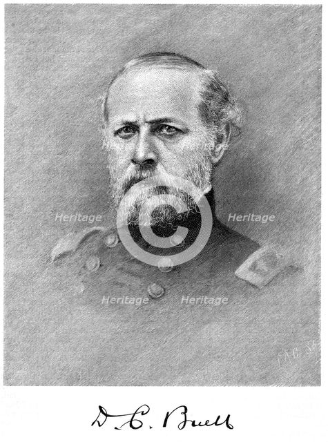 Don Carlos Buell, American soldier. Artist: Unknown