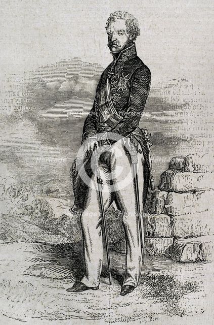 Don Carlos María Isidro de Borbón, (1788-1855), Infante of Spain, the second..., 1853.  Creator: Unknown.