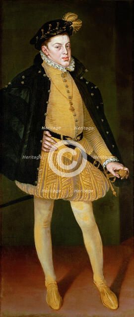 Don Carlos, Prince of Asturias, 1564. Artist: Coello, Alonso Sánchez (1531-1588)