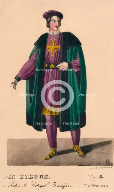 'Don Diegue', c1820s. Creator: Godefroy Engelmann.