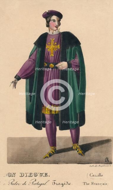 'Don Diegue', c1820s. Creator: Godefroy Engelmann.