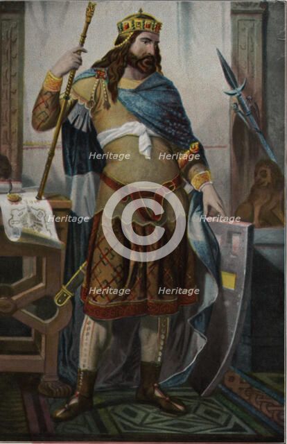 Don Fruela I (722-Cangas de Onis - 768), called the Cruel. King of Asturias, son of Alfonso I, th…